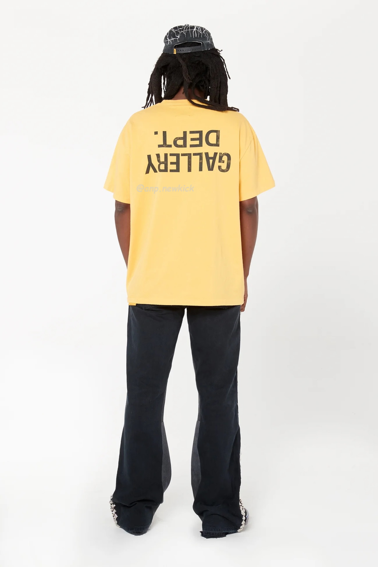 Gallery Dept Fucked Up Reverse English Logo Printed Short Sleeve T Shirt (10) - newkick.app